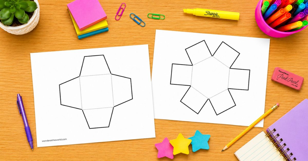 Using petal foldout templates for science lapbooks and interactive notebooks