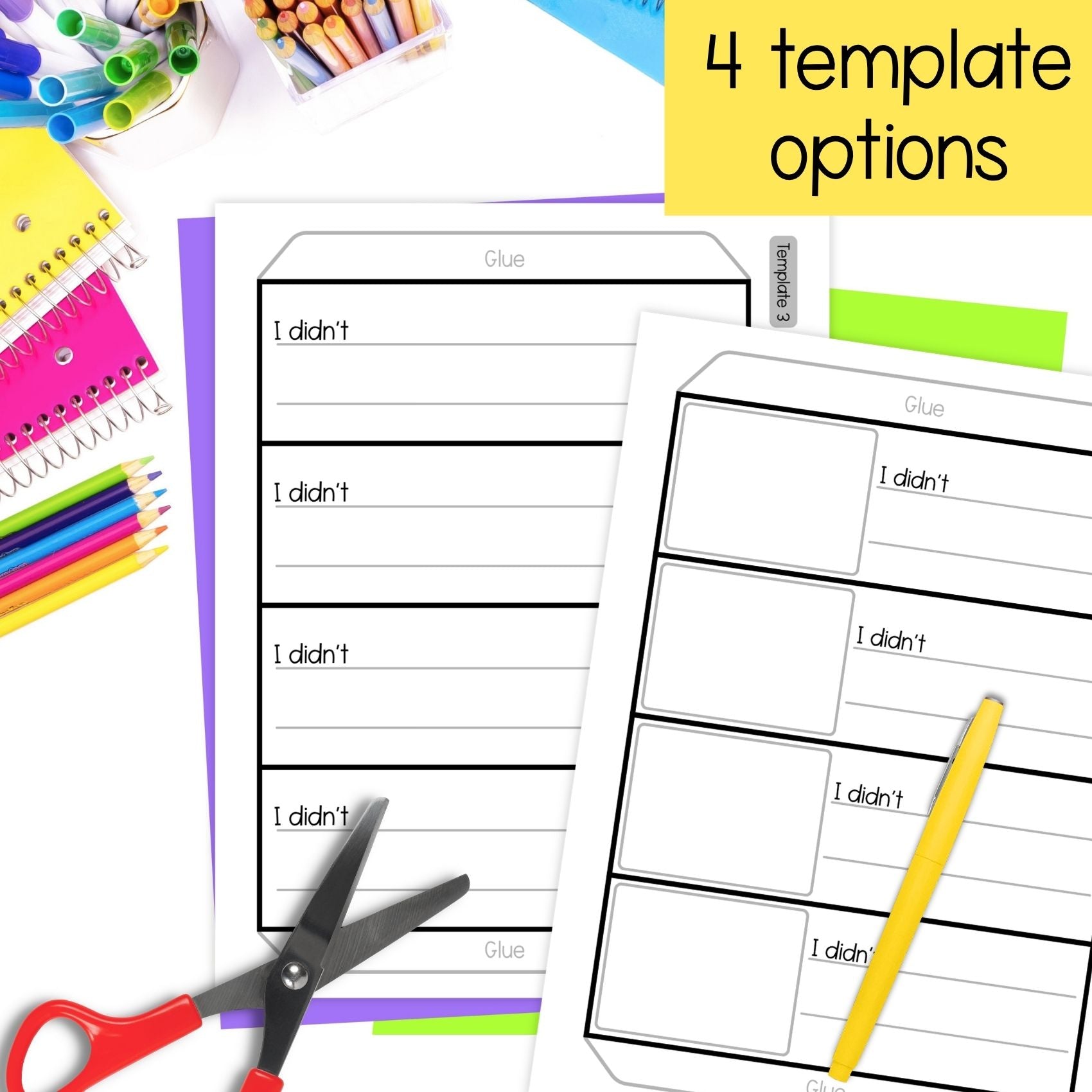 What I didn't do this summer creative writing craft for first week of school