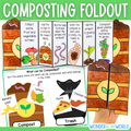 How to compost sequencing cut and paste foldout and sorting activity