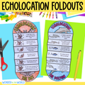Animal echolocation sequence and fold science craft activity