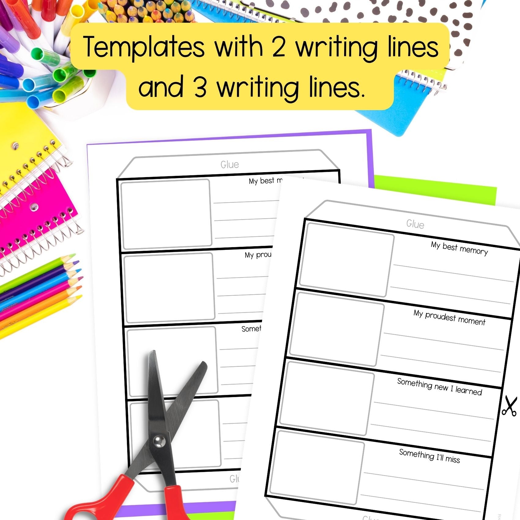 A snapshot of my year last week of school writing craft